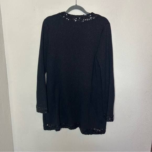 Dana Buchman Sequin Embellished Cardigan - Picture 6 of 6